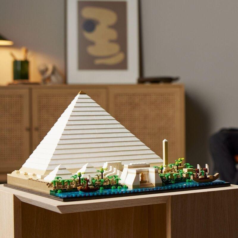 LEGO Architecture Great Pyramid of Giza Building Kit 21058 (1,476 Pieces), , large image number 3