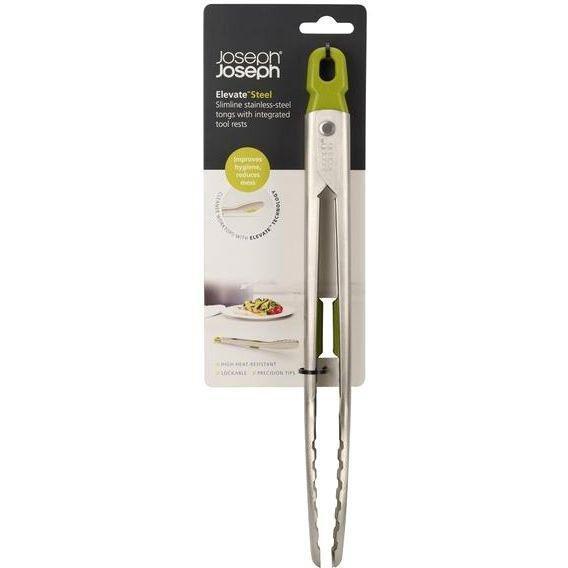 Joseph Joseph Elevate Slimline Tongs Steel, , large image number 1