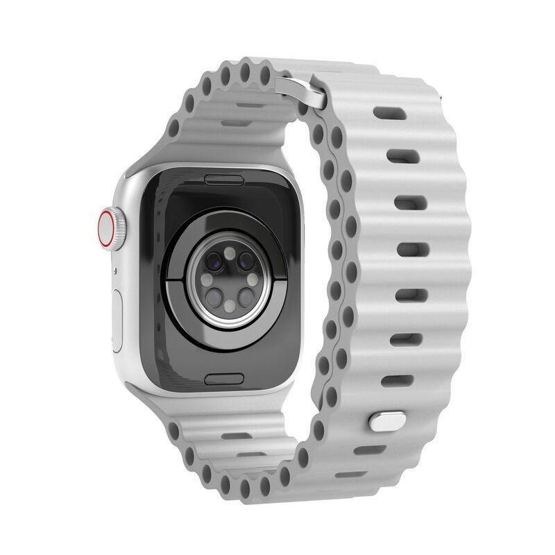 VONMAHLEN Wave Band Case 1 Band One Light Gray (For Apple Watch 38 mm / 40 mm / 41 mm), , large image number 3