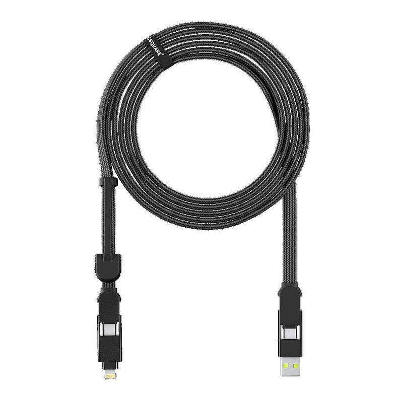 Rolling Square inCharge XL Universal Cable 3m - Black, , large image number 0