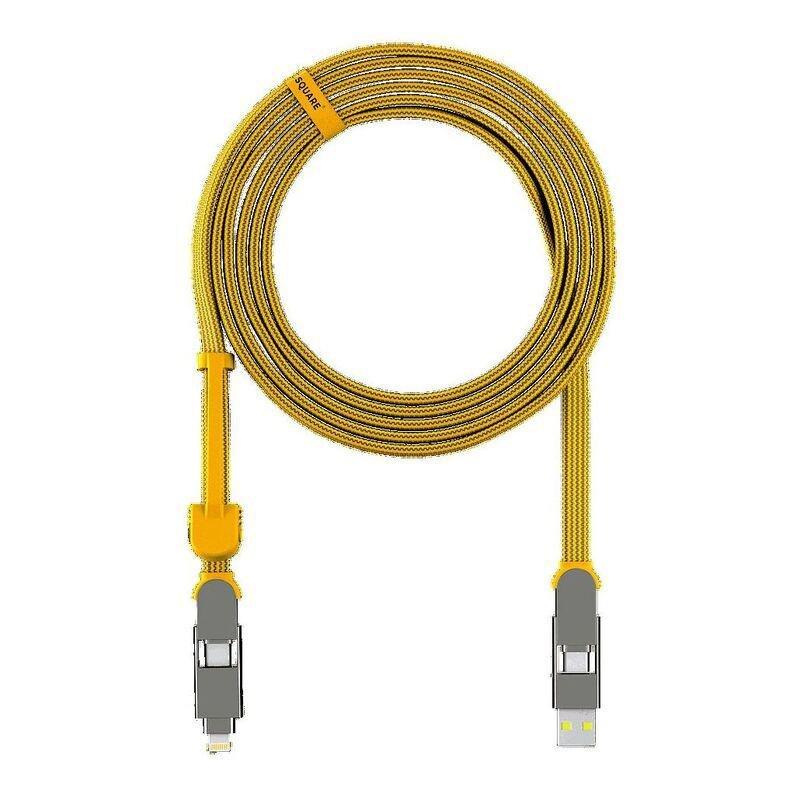 Rolling Square inCharge XL Universal Cable 3m - Yellow, , large image number 0