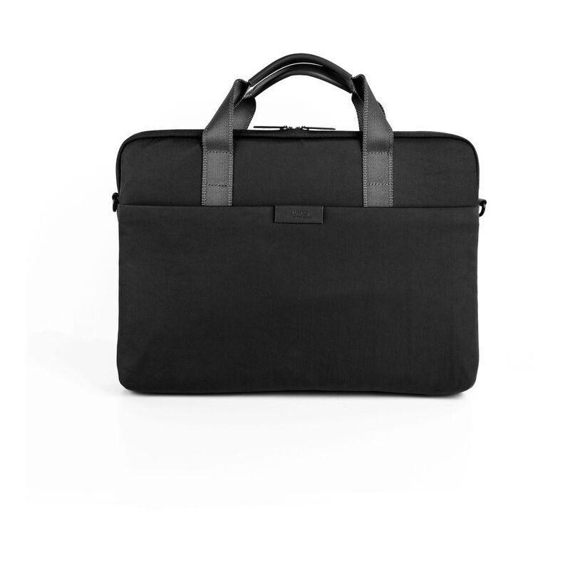 Uniq Stockholm Protective Nylon Messenger Bag up to 16-Inch - Midnight Black, , large image number 0