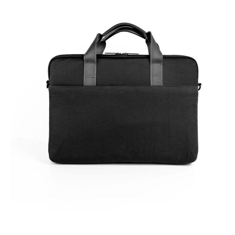 Uniq Stockholm Protective Nylon Messenger Bag up to 16-Inch - Midnight Black, , large image number 1