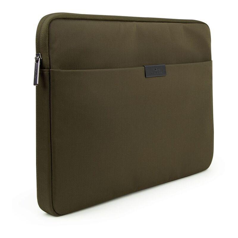 Uniq Bergen Protective Nylon Laptop Sleeve up to 14-Inch - Olive Green, , large image number 1