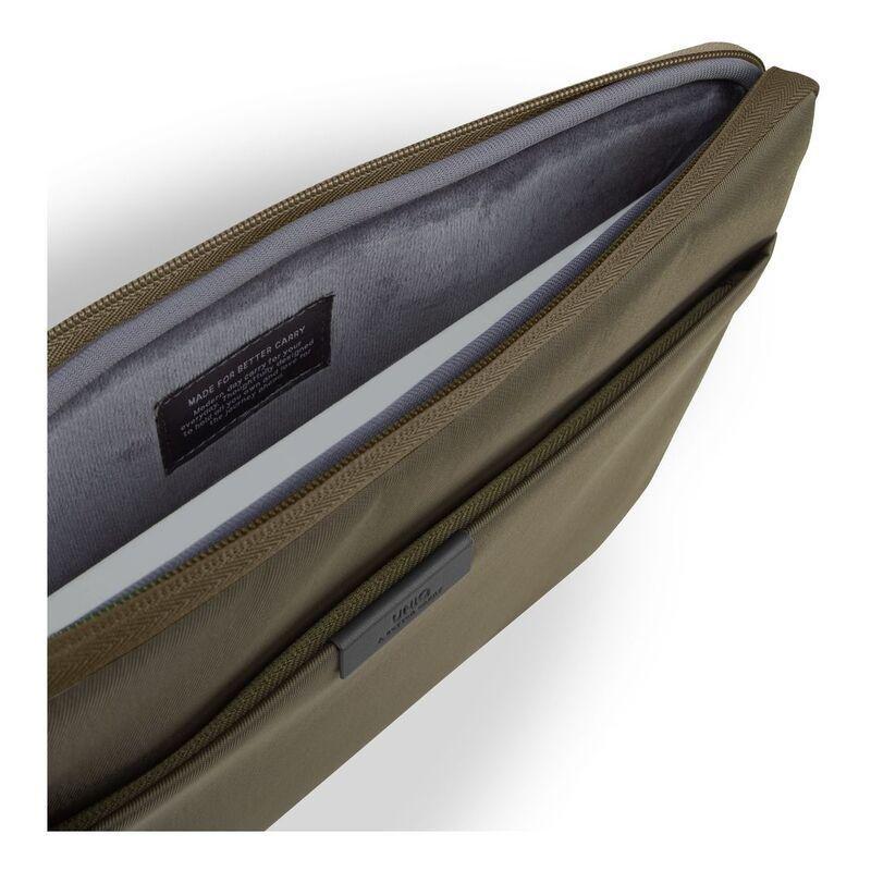 Uniq Bergen Protective Nylon Laptop Sleeve up to 14-Inch - Olive Green, , large image number 5
