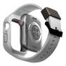 null - Uniq Monos 2-in-1 Strap with Hybrid Case for Apple Watch 45/44mm - Chalk Grey