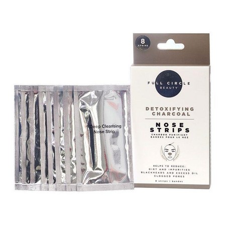 FULL CIRCLE BEAUTY - Full Circle Beauty Detoxifying Charcoal Nose Strips (Pack of 8)