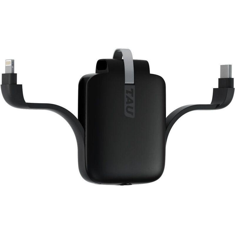 Rolling Square TAU 1400mAh Power Bank - Charcoal Black, , large image number 1