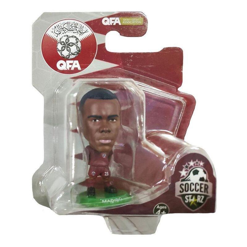 Soccerstarz Qatar Assim Madibo Home Kit Collectible 2-Inch Figure, , large image number 0