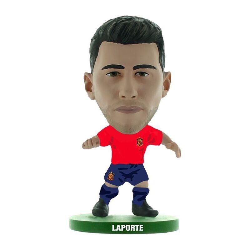 Soccerstarz Spain Aymeric Laporte Home Kit Collectible 2-Inch Figure, , large image number 0