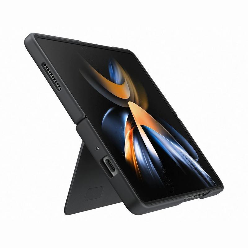Samsung Galaxy Fold 4 Slim Standing Cover - Black, , large image number 7