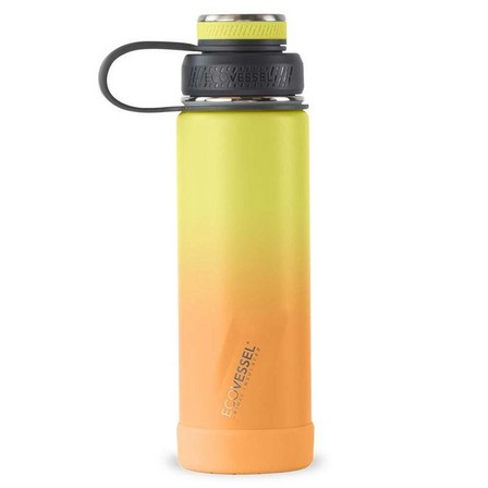 ECO VESSEL - Ecovessel Summer Sun Boulder Water Bottle 591ml Orange