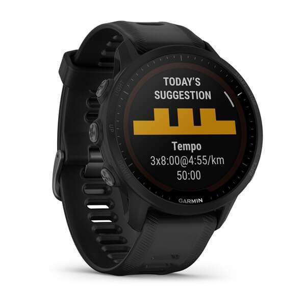 Garmin Forerunner 955 Solar Fitness Smartwatch - Black, , large image number 2