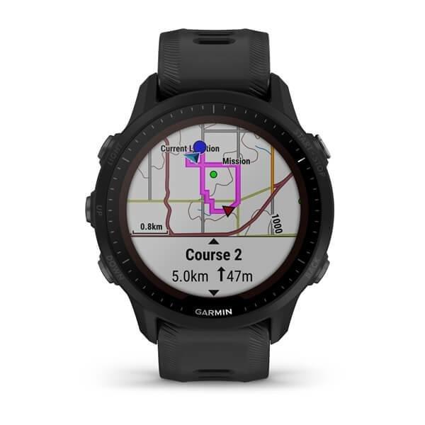 Garmin Forerunner 955 Solar Fitness Smartwatch - Black, , large image number 4