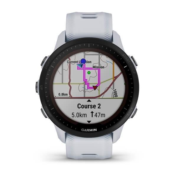 Garmin Forerunner 955 Solar Fitness Smartwatch - White, , large image number 2