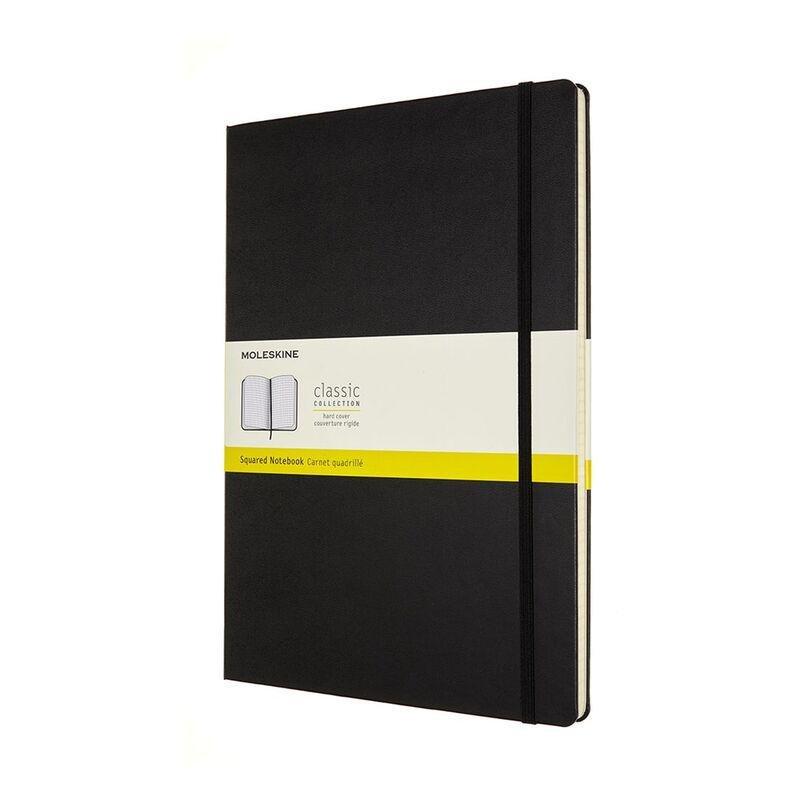 Moleskine Squared A4 Hard Notebook - Black, , large image number 0