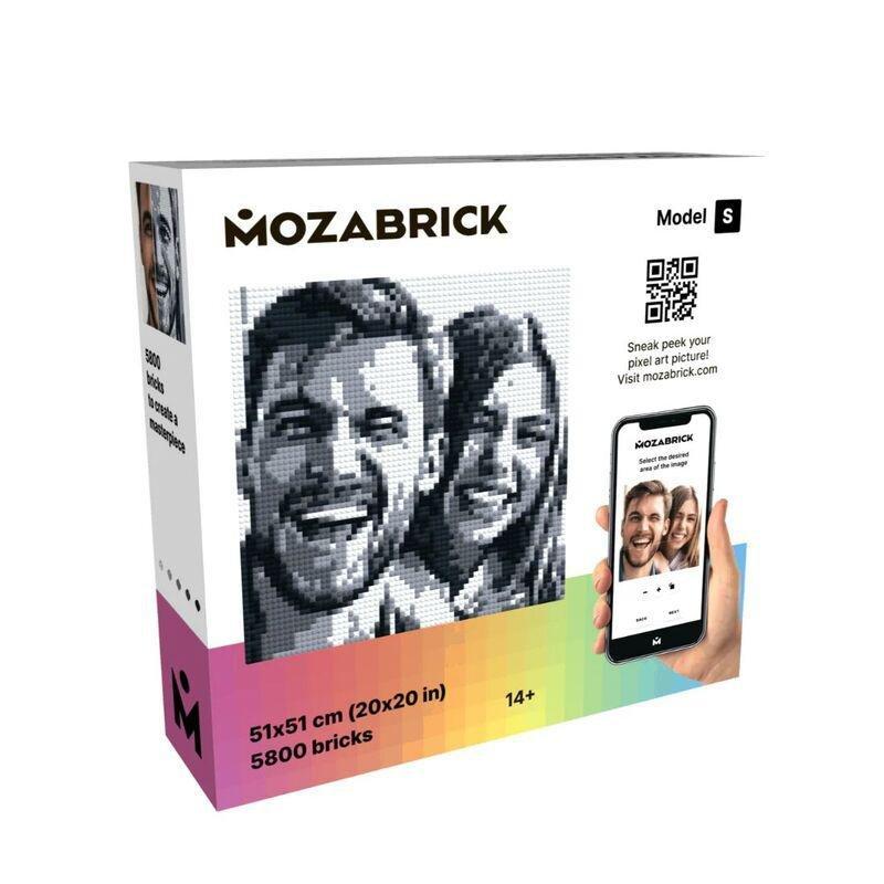Mozabrick Model S Photo Construction Set (20 x 20-Inch) (5800 Bricks), , large image number 0
