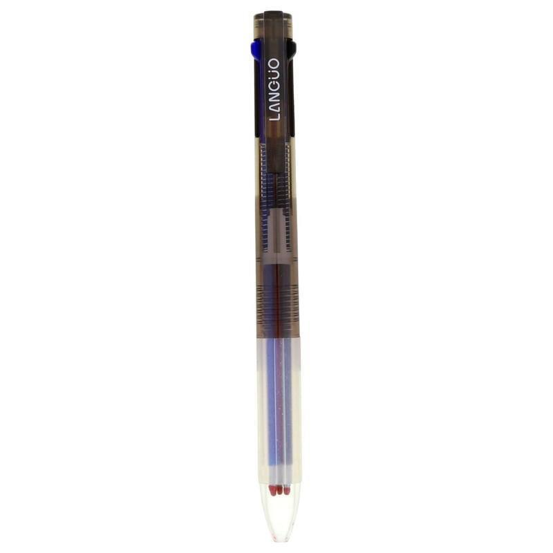 Languo Simple Series 3-Color Ball Pen (Assorted - Includes 1), , large image number 1