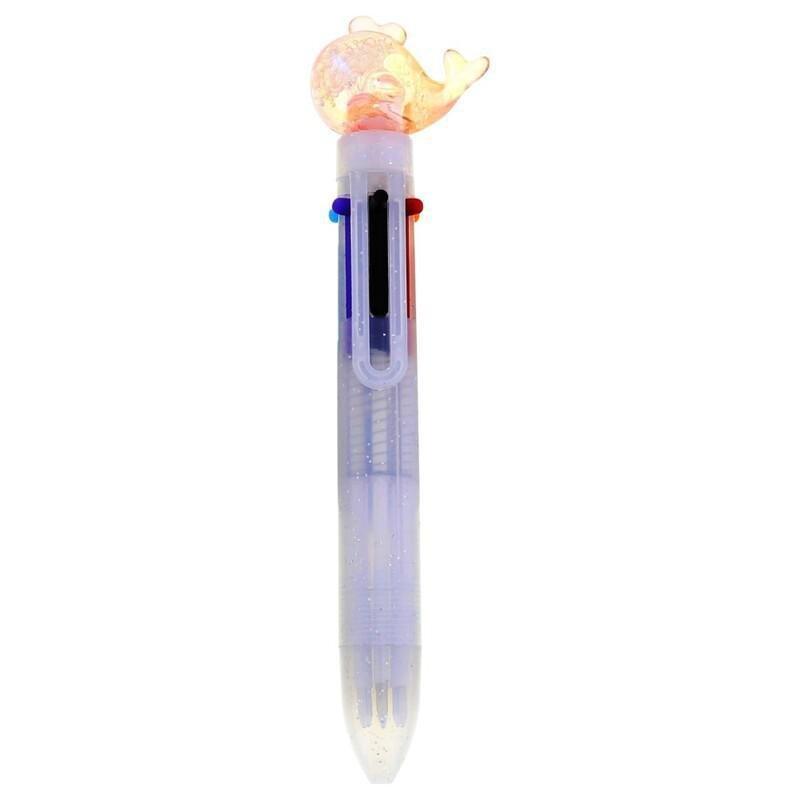 Languo Whale Shape 6-Color Ball Pen (Assorted - Includes 1), , large image number 2
