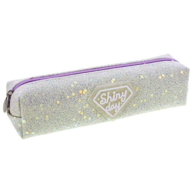 Languo Shiny Diamond Square Pencil Case, , large image number 2