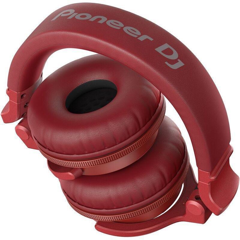 Pioneer DJ HDJ-CUE1BT-K DJ Headphones with Bluetooth - Red, , large image number 2