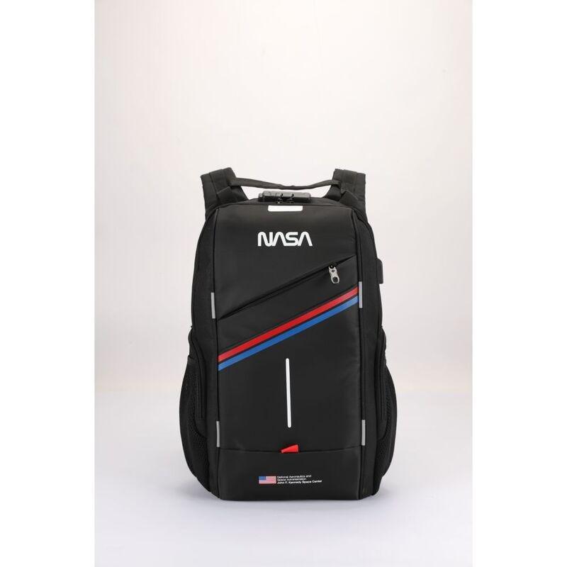 NASA Backpack with USB /Headphones Access Slot and Inner / Laptop Pockets, , large image number 2