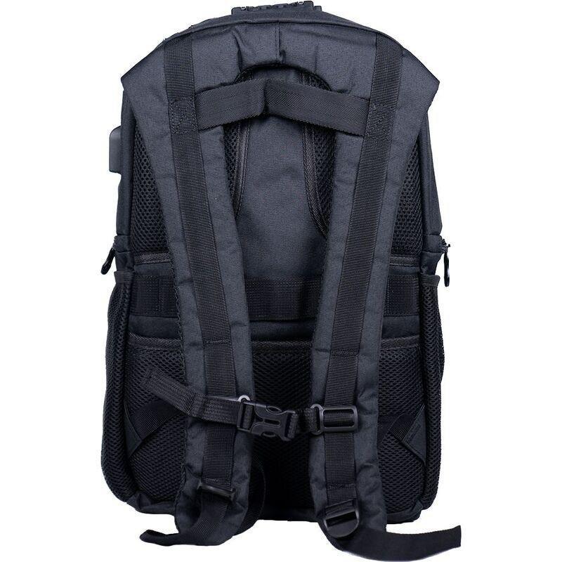 NASA Backpack with USB /Headphones Access Slot and Inner / Laptop Pockets, , large image number 3