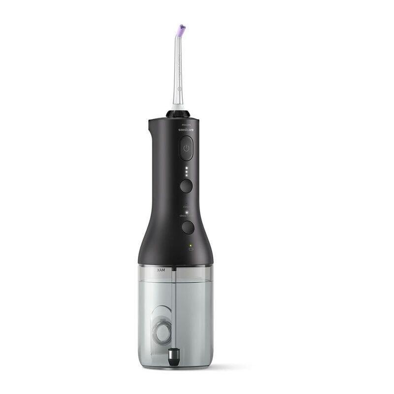 PHILIPS - Philips Sonicare Cordless Power Flosser 3000 - Oral Irrigator - Black