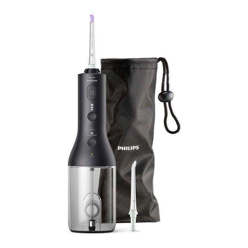 PHILIPS - Philips Sonicare Cordless Power Flosser 3000 - Oral Irrigator - Black