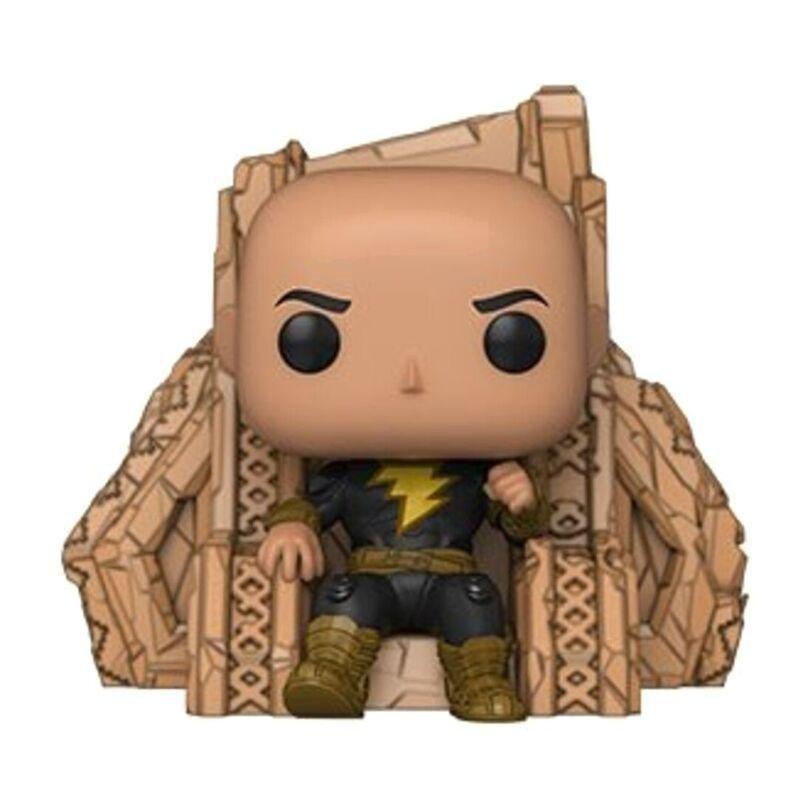 Funko Pop Deluxe Movies DC Black Adam On Throne 5-Inch Vinyl Figure, , medium