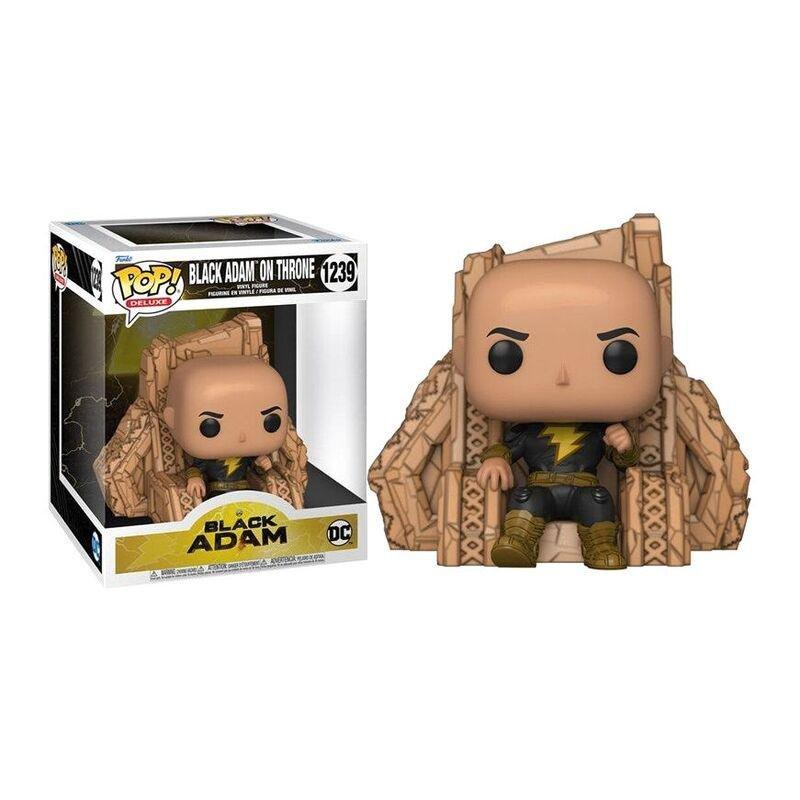 Funko Pop Deluxe Movies DC Black Adam On Throne 5-Inch Vinyl Figure, , large image number 2