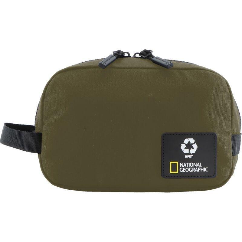 National Geographic Ocean Rpet Tolietry Bag Khaki 3.3 Ltrs, , large image number 0