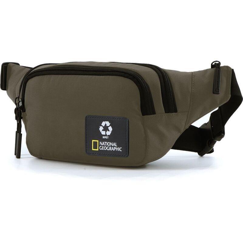 National Geographic Ocean Rpet Waist Bag Khaki 3.3 Ltrs, , large image number 0