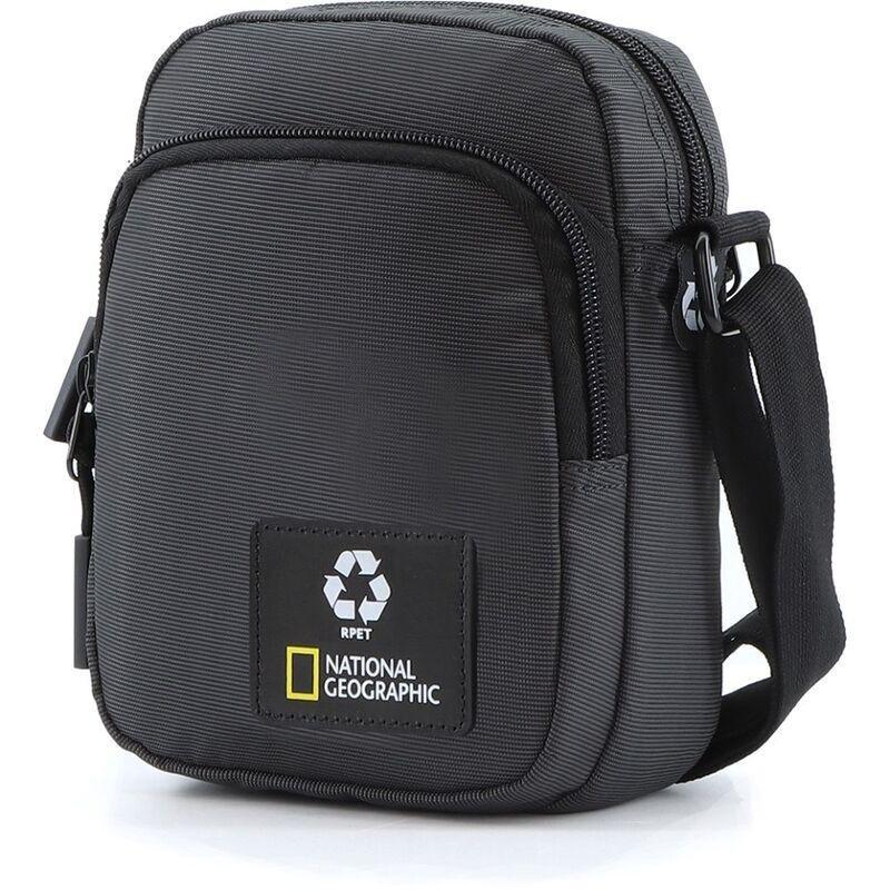 National Geographic Ocean Rpet 2 Compartment Utility Bag Black 2.2 Ltrs, , medium
