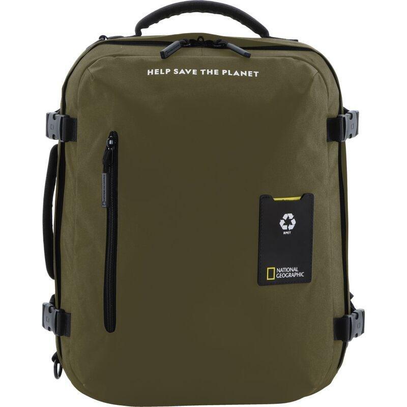 National Geographic Ocean Rpet 3 Way 42Cm Small Bakcpack Khaki 23.4 Ltrs, , medium