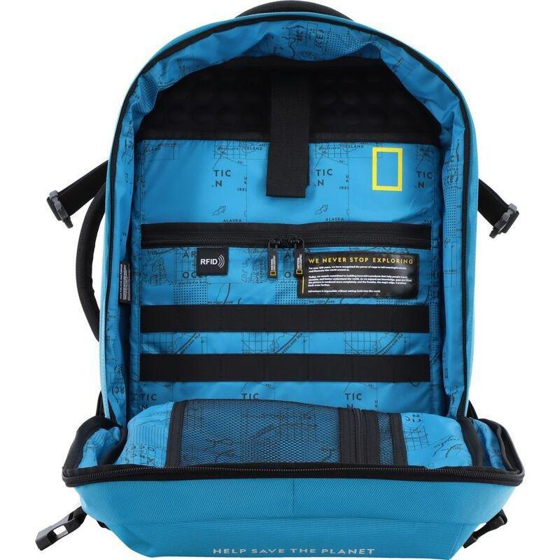 National Geographic Ocean Rpet 3 Way 42Cm Small Backpack Petrol 23.4 Ltrs, , large image number 3