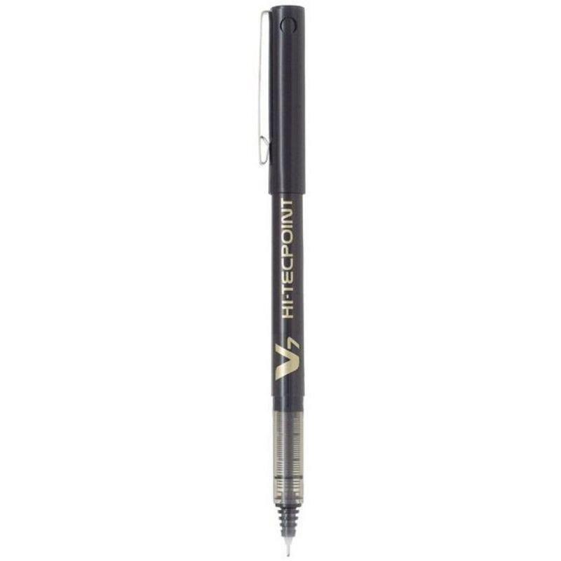 Pilot Hi-Techpen V7 Liquid Ink Rollerball Pen - Black, , medium