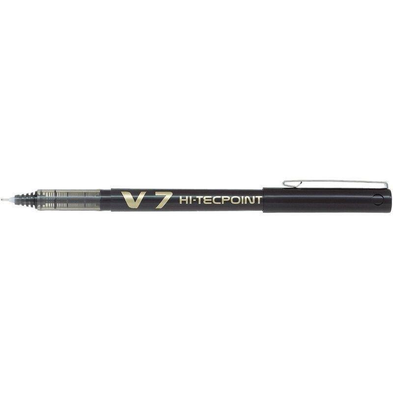 PILOT - Pilot Hi-Techpen V7 Liquid Ink Rollerball Pen - Black