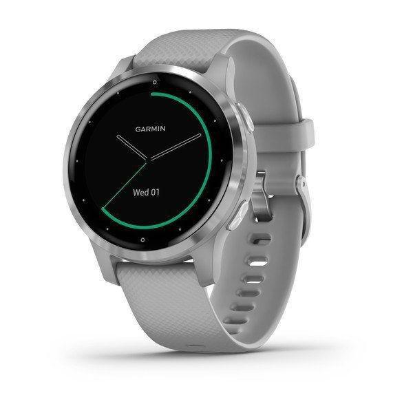 Garmin vivoactive 4S 40mm Powder Grey/Silver GPS Smartwatch, , large image number 0