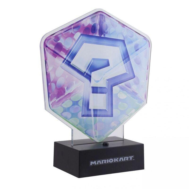 Paladone Mario Kart Acrylic Question Block Light, , large image number 0