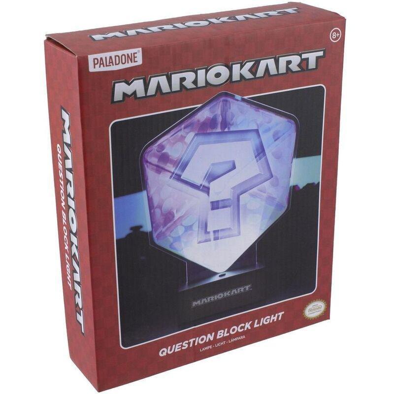 Paladone Mario Kart Acrylic Question Block Light, , large image number 1