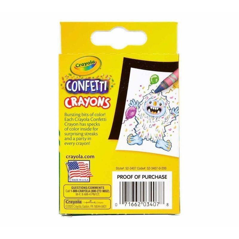 Crayola Confetti Crayons (Set of 24), , medium