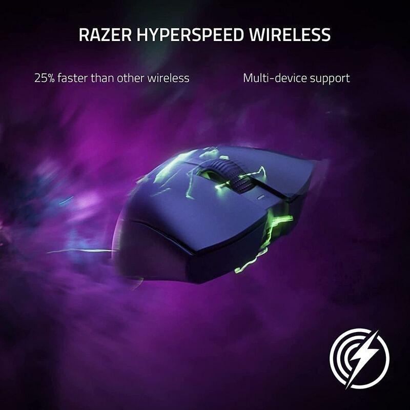 RAZER - Razer Deathadder V3 Pro Ultra-Lightweight Wireless Ergonomic Esports Mouse - White