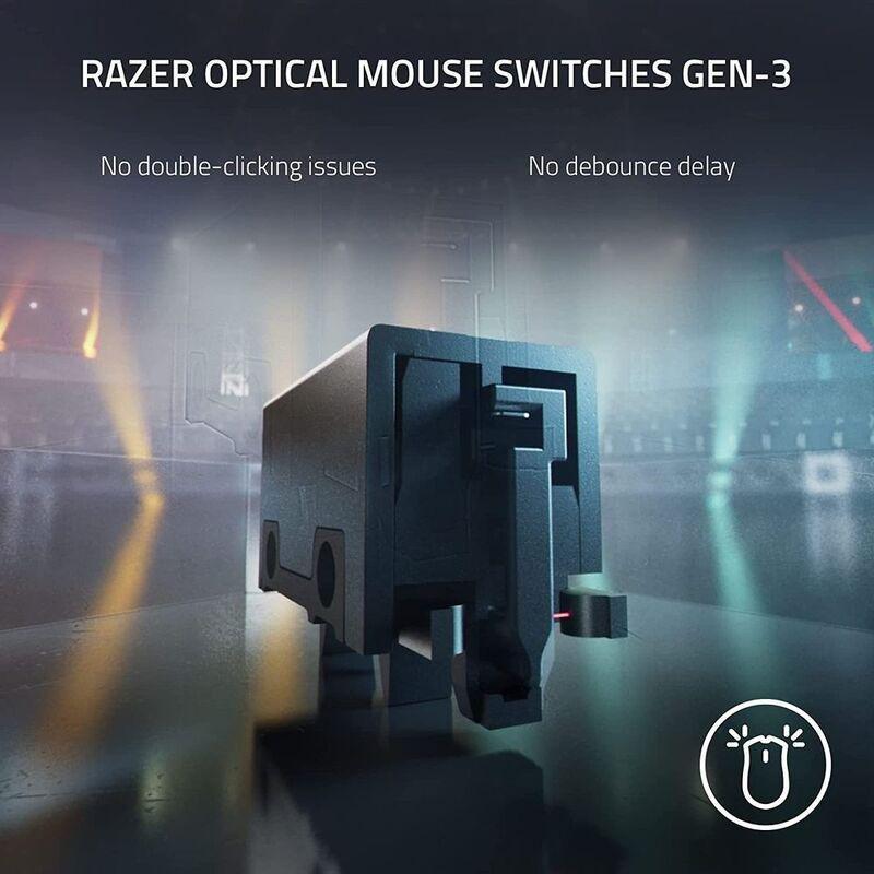 RAZER - Razer Deathadder V3 Pro Ultra-Lightweight Wireless Ergonomic Esports Mouse - White