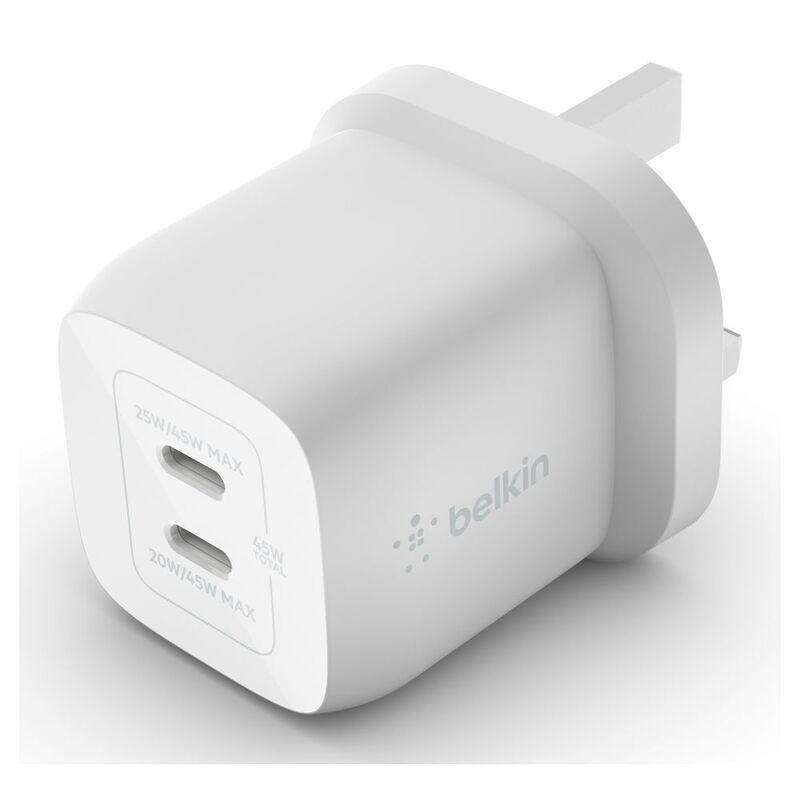 Belkin BoostCharge Pro 3-in-1 Wireless Charging Pad with MagSafe - White, , large image number 2