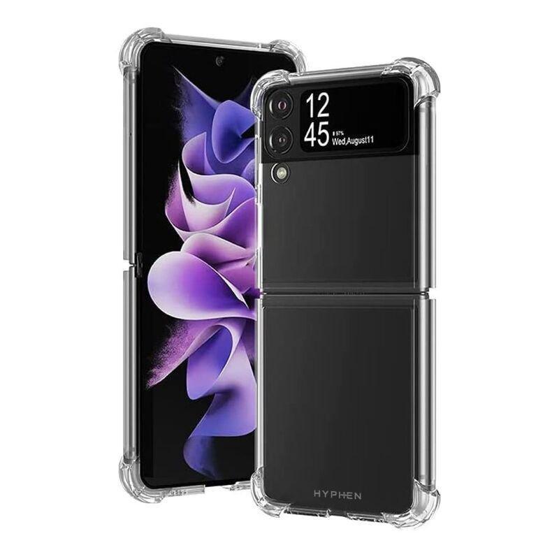 Hyphen Clear Drop Protection Case for Samsung Galaxy Z Flip 4 - Transparent, , large image number 7