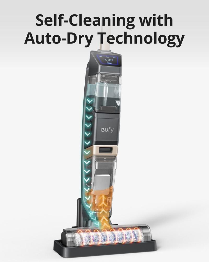 Eufy Wetvac W31 Wet Dry Vacuum Cleaner And Mop - Black, , large image number 1