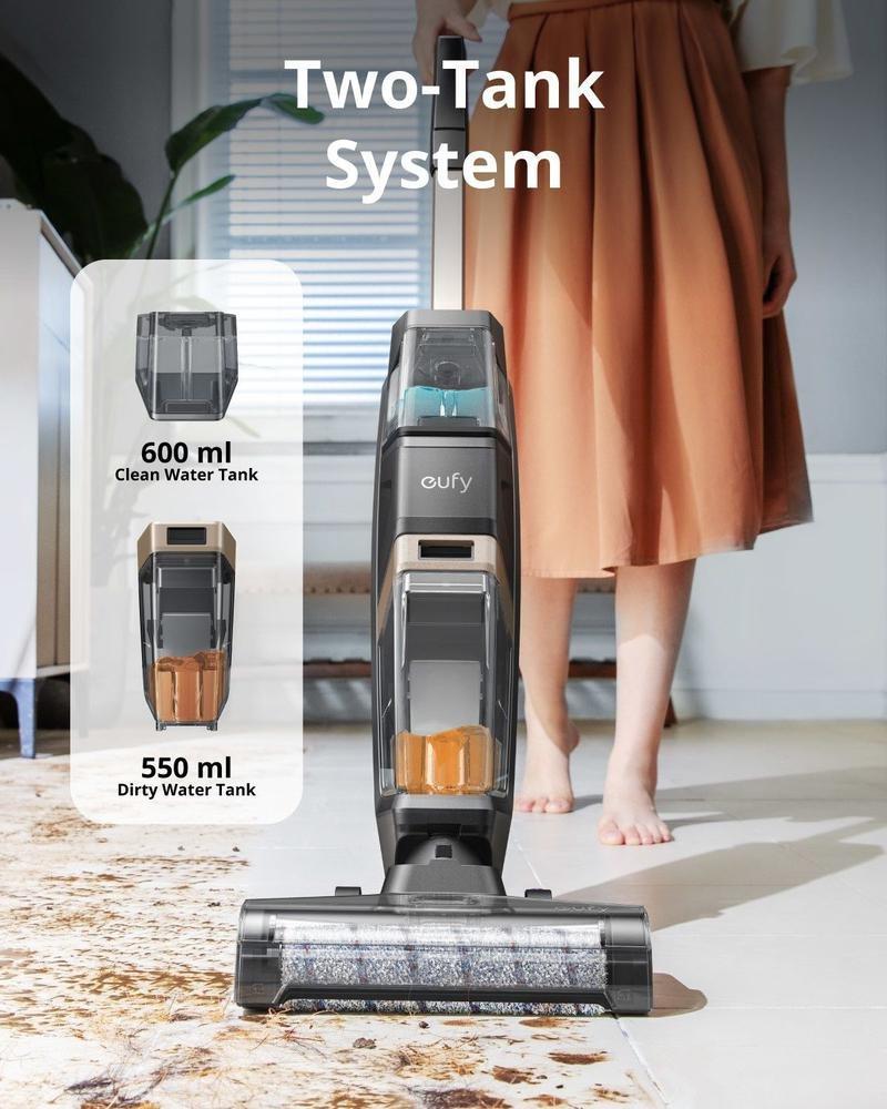 Eufy Wetvac W31 Wet Dry Vacuum Cleaner And Mop - Black, , large image number 9