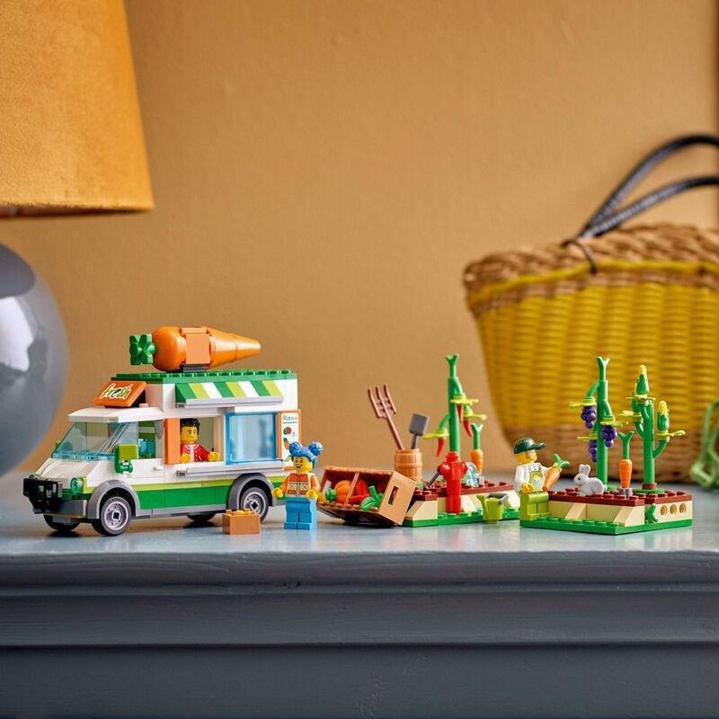 LEGO City Farmers Market Van 60345 (310 Pieces), , large image number 3