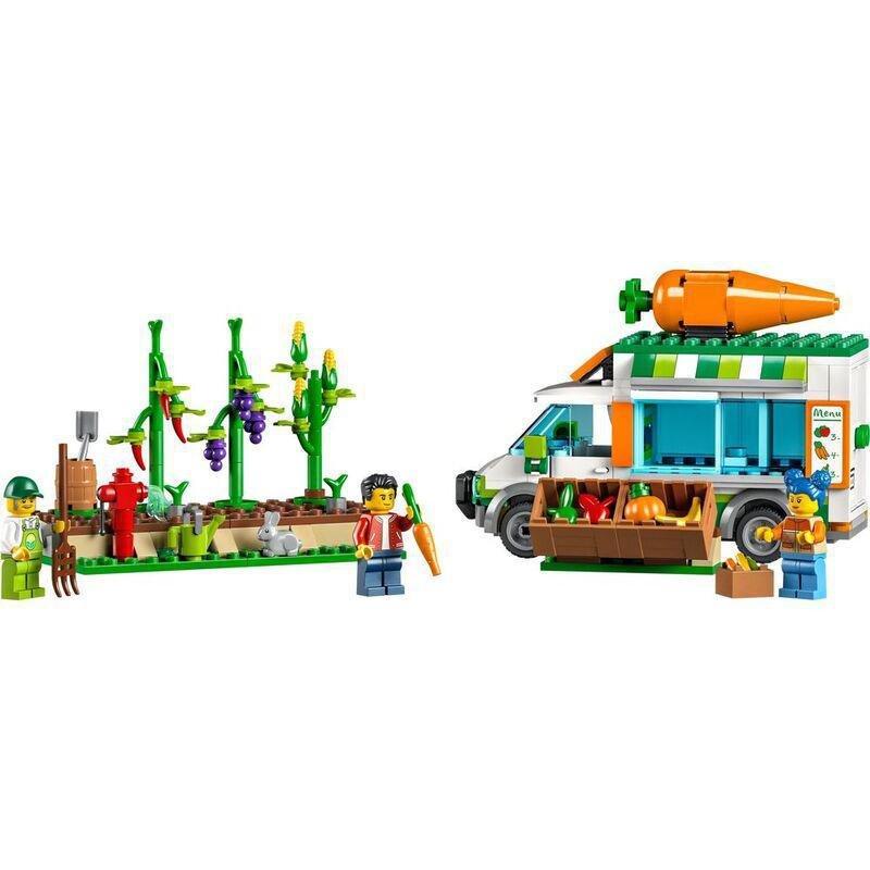LEGO City Farmers Market Van 60345 (310 Pieces), , large image number 4